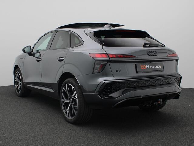 Audi Q3 Sportback 1.5 e-hybrid S edition 272PK S-Tronic SOH 100% Panoramadak, Trekhaak, Achteruitrijcamera, Stoel-Stuurverwarming, 20" LM Velgen, LED Plus, Elektr. Achterklep