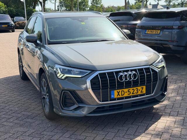 Audi Q3 35 TFSI S Line / CarPlay / Parkeerhulp V+A / 18'' / Sfeerverlichting / Elektr. stoelen / Matrix LED / Virtual Cockpit / Cruise Control