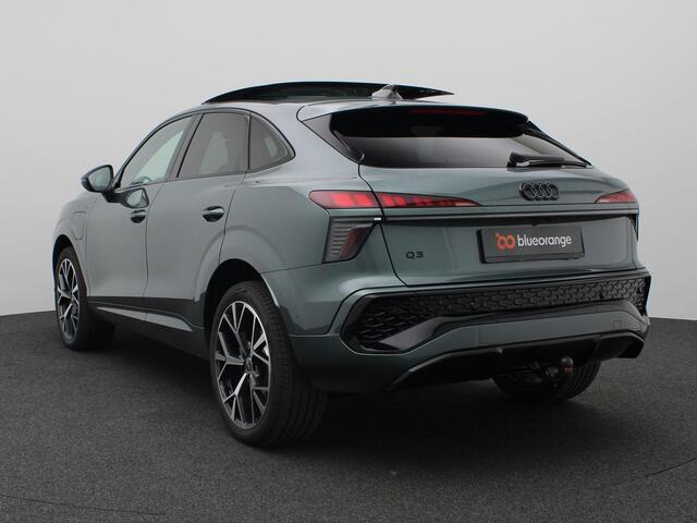 Audi Q3 Sportback 1.5 e-hybrid S edition 272PK S-Tronic SOH 100% Panoramadak, Trekhaak, Achteruitrijcamera, Stoel-Stuurverwarming, 20" LM Velgen, LED Plus, Elektr. Achterklep