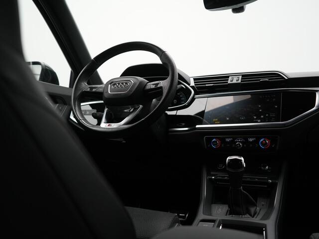 Audi Q3 Sportback 45 TFSI e 2x S Line PHEV 245pk Dealer O.H | Adaptive Cruise | 360 Camera | Blis | Sporstoelen Verwarmd | Carplay | Navigatie | DAB | Virtual | 18"L.M | Plug In Hybrid