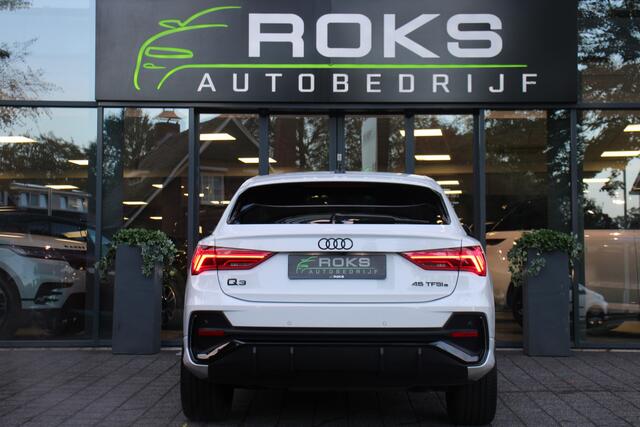Audi Q3 Sportback 45 TFSI e S Edition Black Optic/Navi/Camera/Sonos/Sfeerverlichting/Matrix/VirtualPanoramadak/Leder/20Inch