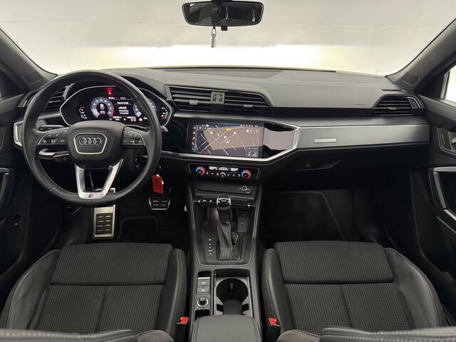 Audi Q3 Sportback 35 TFSI S-Line | Pano | Virtual | Carplay | Cruise | Navi | LED | Trekhaak | Parkeersens.