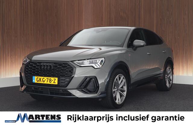 Audi Q3 Sportback 45 TFSIe 245pk S Edition S-Line LED Camera Keyless Navigatie Stoelverwarming