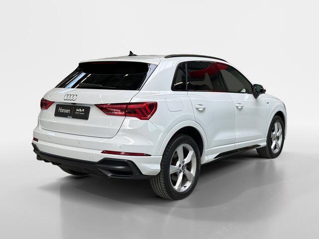 Audi Q3 45 TFSI e S edition I S-Line I Elek. Stoelen I Memory I Adaptive Cruise I LED I Elek. Achterklep I Stoelverwarming I Carplay