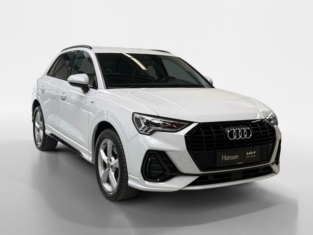 Audi Q3 45 TFSI e S edition I S-Line I Elek. Stoelen I Memory I Adaptive Cruise I LED I Elek. Achterklep I Stoelverwarming I Carplay
