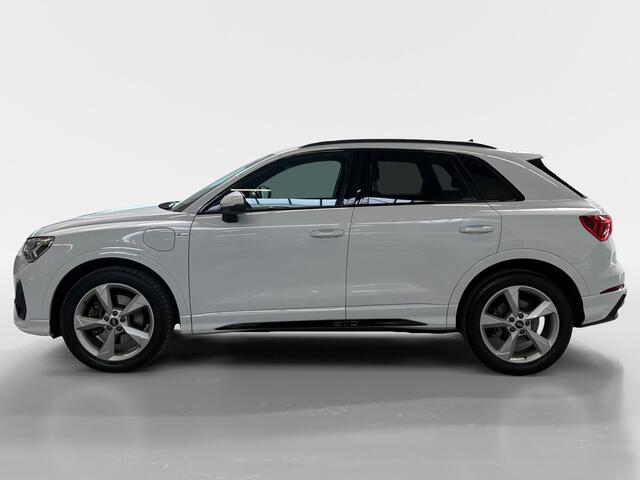 Audi Q3 45 TFSI e S edition I S-Line I Elek. Stoelen I Memory I Adaptive Cruise I LED I Elek. Achterklep I Stoelverwarming I Carplay