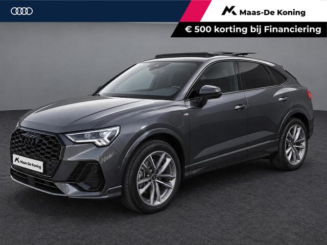 Audi Q3 Sportback 45 TFSIe 180kW/245PK S Line · Panoramadak · Trekhaak · Camera · Stoelverwarming · Apple/Android Car Play · Adaptive Cruise Control · Drive select ·