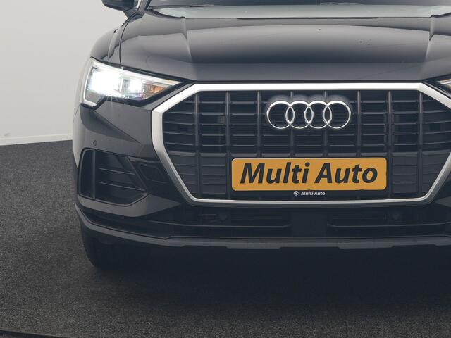 Audi Q3 45 TFSI e Advanced edition PHEV 245pk Dealer O.H | Panodak | 360 Camera | Blis | Voorstoelen Verwarmd | Sfeerverlichting | Cruise Control | DAB | Navigatie | Virtual | 17"L.M | Plug In Hybrid