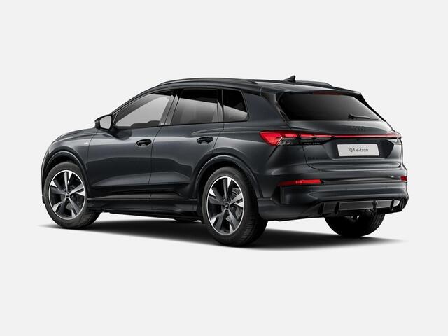 Audi Q4 S edition performance 82 kWh 286 PK · Glazen panoramadak · Trekhaak elek. wegklapbaar · Optiekpakket zwart