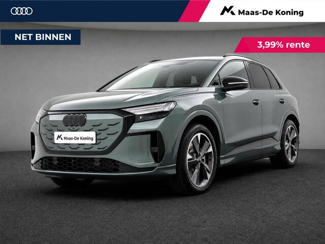 Audi Q4 S edition performance 82 kWh 286 PK · Trekhaak elek. wegklapbaar · Optiekpakket zwart · Glazen panoramadak