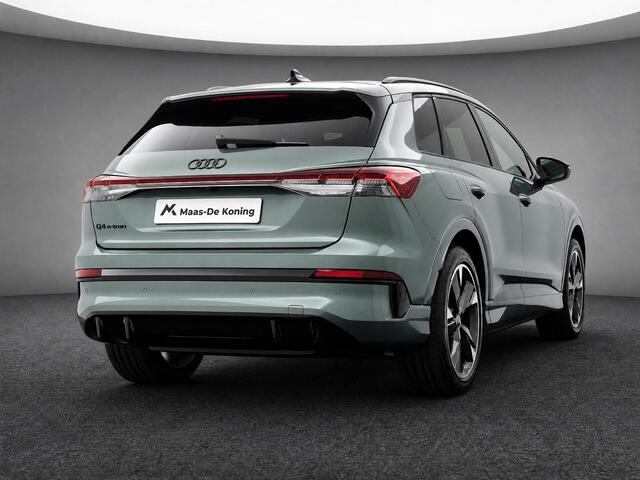 Audi Q4 S edition performance 82 kWh 286 PK · Trekhaak elek. wegklapbaar · Optiekpakket zwart · Glazen panoramadak