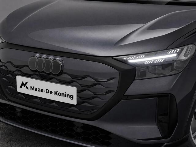 Audi Q4 S edition performance 82 kWh 286 PK · Glazen panoramadak · Trekhaak elek. wegklapbaar · Optiekpakket zwart