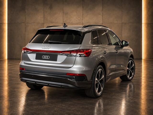 Audi Q4 Binnenkort beschikbaar! Q4 e-tron S edition S-line 45 electric 82kWh 285pk Matrix led