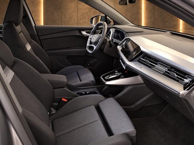 Audi Q4 Binnenkort beschikbaar! Q4 e-tron S edition S-line 45 electric 82kWh 285pk Matrix led