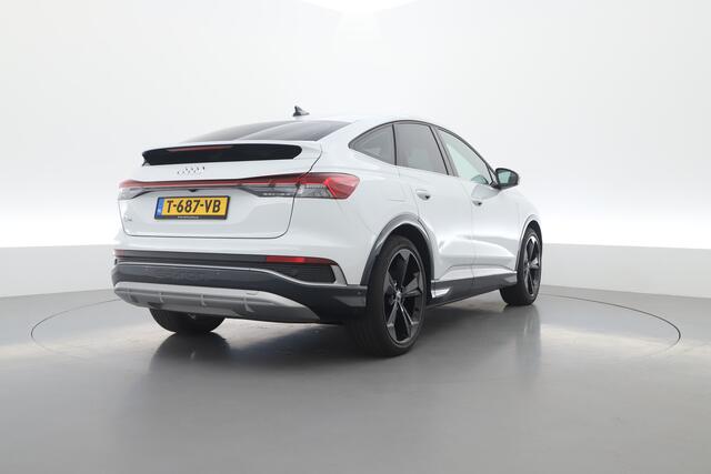 Audi Q4 Sportback e-tron S Line 340 KM Range 52 kWh | HUD | Leder | 21" | Keyless | Sonos | Navi | 360 cam