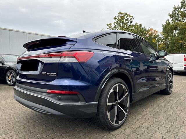 Audi Q4 Sportback e-tron 50 Quattro S Line 77 kWh 300 PK ACC Panoramadak Head-Up Trekhaak 21 Inch Camera Matrix LED