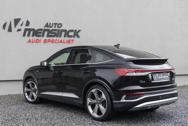 Audi Q4 Sportback e-tron 40 / 2x S-line/ Standkachel/ Head-Up Display/ Adaptive Cruise Control/ Panoramadak/ 150kW (204PK)