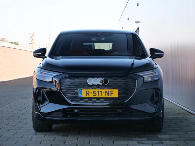 Audi Q4 Sportback e-tron 35 S edition 55 kWh - 170pk AUTOMAAT BTW / Leder / S-Line / Adaptive Cruise / 21inch / Camera