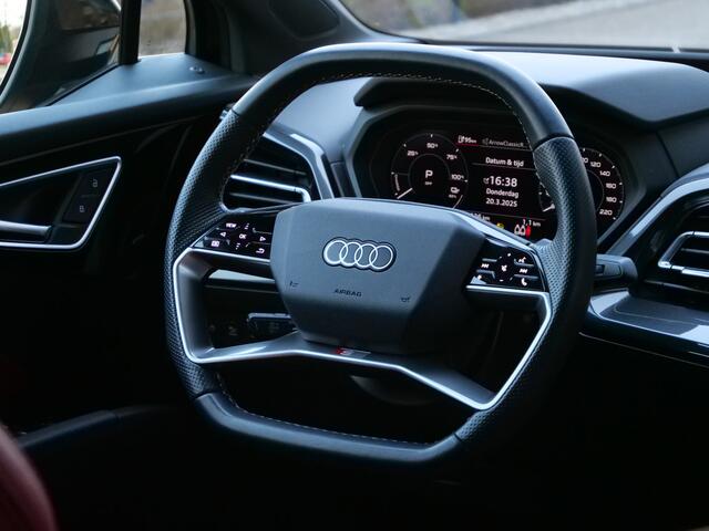 Audi Q4 Sportback e-tron 35 S edition 55 kWh - 170pk AUTOMAAT BTW / Leder / S-Line / Adaptive Cruise / 21inch / Camera