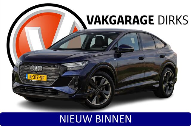 Audi Q4 Sportback E-tron 2x S-Line ? Keyless ? Camera ? Warmtepomp