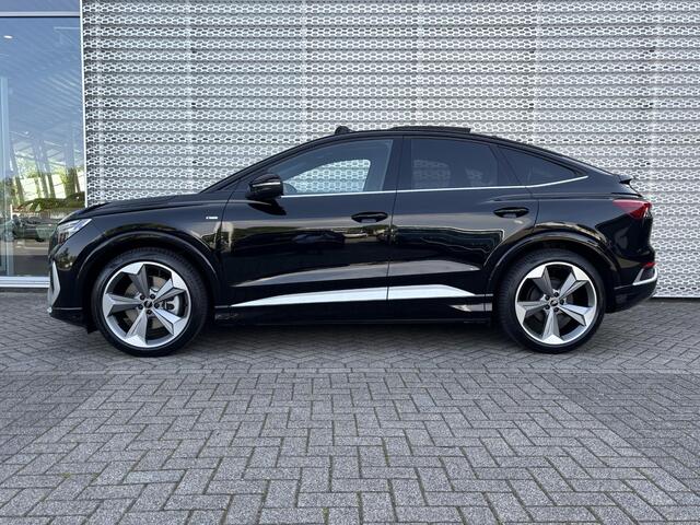 Audi Q4 Sportback e-tron S edition e-tron 45 82 kWh 210 kW / 286 PK Sportba 21" LM Velgen / Panorama dak / Afneembare Trekhaak / Quattro /