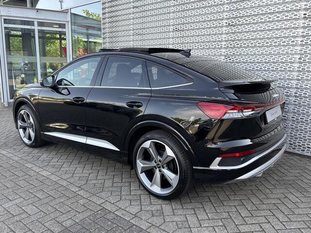Audi Q4 Sportback e-tron S edition e-tron 45 82 kWh 210 kW / 286 PK Sportba 21" LM Velgen / Panorama dak / Afneembare Trekhaak / Quattro /