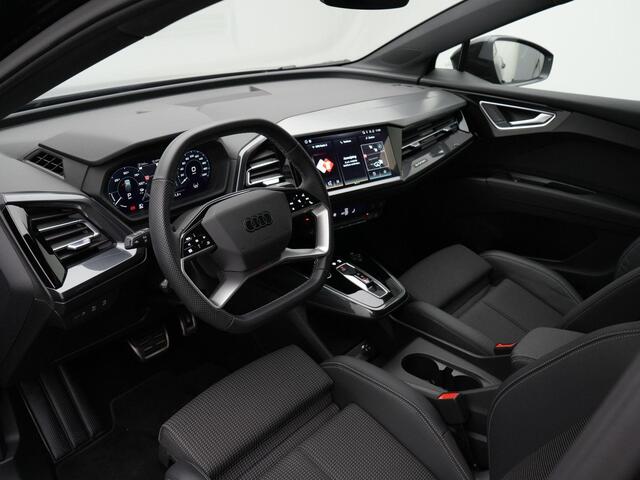 Audi Q4 Sportback e-tron 40 77 kWh 204 pk S-tronic S edition | Matrix LED | Achteruitrijcamera | Adaptive Cruise Control | Standkachel | Optiekpakket zwart | 21 inch