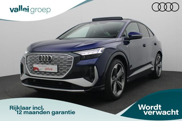 Audi Q4 Sportback e-tron 40 S edition 77 kWh 204 pk | Panoramadak | Leder fijnnappa | Head-up display | Sonos |