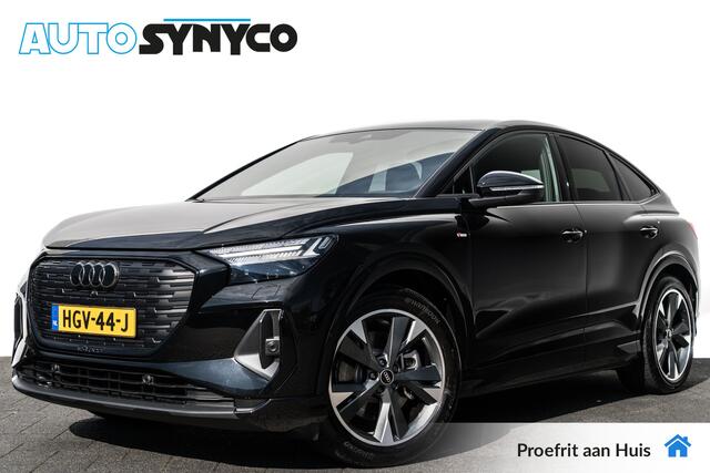 Audi Q4 Sportback e-tron 45 Quattro S Edition 82 kWh | Matrix | Panoramadak | Trekhaak | 20 inch LMV | Sportstoelen | Adapt. Cruise