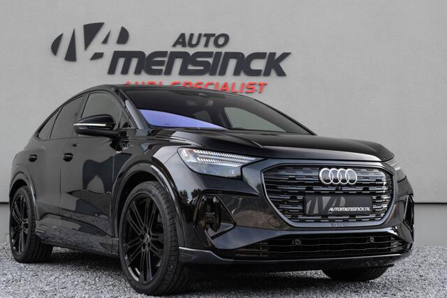 Audi Q4 Sportback e-tron 40 / 2x S-line/ Sonos/ Head-Up Display /Ruit-lederen bekleding/ Adaptive Cruise Control/ Panoramadak/ 150kW (204PK)