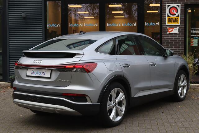 Audi Q4 Sportback e-tron 40 S edition 77 kWh S-Line/Camera/Keyless/Head-up/Elek. klep/ACC/20"/Trekhaak wegkl.