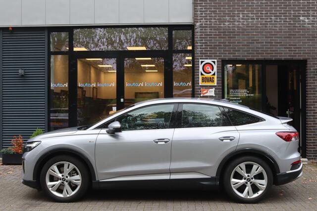 Audi Q4 Sportback e-tron 40 S edition 77 kWh S-Line/Camera/Keyless/Head-up/Elek. klep/ACC/20"/Trekhaak wegkl.