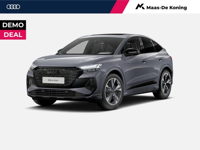 Audi Q4 Sportback e-tron S Edition e-tron 45 210kW/286pk 82Kwh Sportback El Audi Q4 Sportback e-tron 45 quattro S Edition 286 PK · Assistentiepakket plus · Bekleding Leder/stof · 21 inch LM velgen