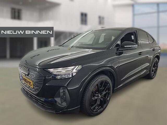 Audi Q4 Sportback e-tron 40 Launch edition Advanced Plus 77 kWh | S-Line | Sonos | Stoelverwarming | Adaptive Cruise Control | Camera | Apple Carplay | Navigatie | Keyless | RS Seats | Leer | Matrix LED |