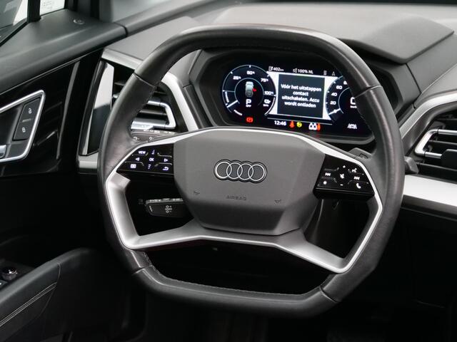 Audi Q4 Sportback e-tron 40 Launch edition S Competition 77 kWh Navigatie / Apple Carplay / Leer / DAB / Stoelverwarming / SOH 94,6%