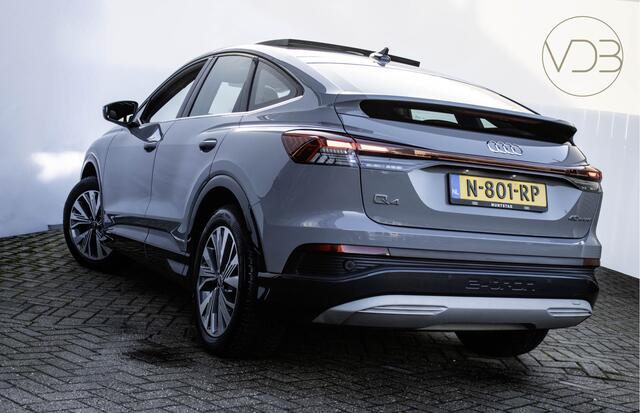 Audi Q4 Sportback e-tron 40 SOH 92,6% Launch edition Nardo PANORAMA LEER