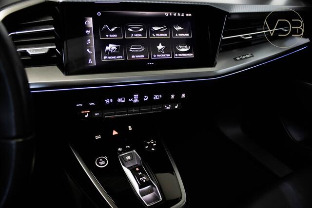 Audi Q4 Sportback e-tron 40 SOH 92,6% Launch edition Nardo PANORAMA LEER