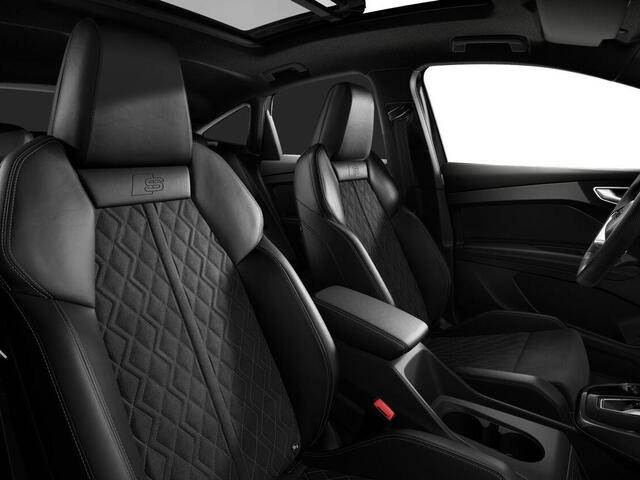 Audi Q4 Sportback e-tron 45 quattro S Edition Competition 286 PK · Sonos Premium sound · Trekhaak elek. wegklapbaar · Elektrische voorstoelen