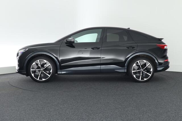 Audi Q4 Sportback e-tron 50 quattro 299pk Advanced edition 77 kWh Sonos Camera Adaptive Cruise Stoelverwarming Virtual Cockpit Navigatie