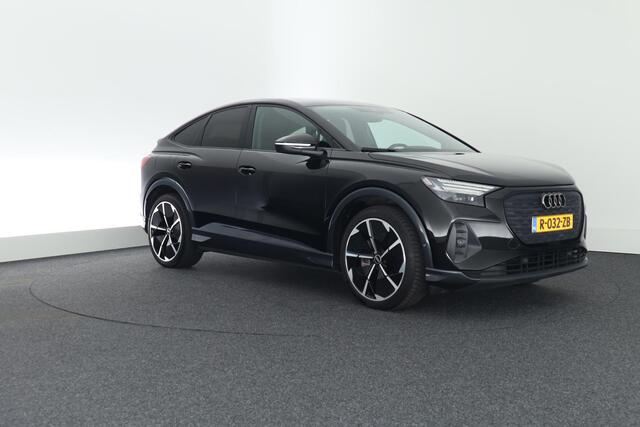 Audi Q4 Sportback e-tron 50 quattro 299pk Advanced edition 77 kWh Sonos Camera Adaptive Cruise Stoelverwarming Virtual Cockpit Navigatie