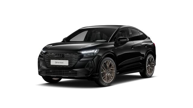 Audi Q4 Sportback e-tron 45 S Edition 82 kWh | 286 PK | SoH 100% | Matrix LED koplampen | 21" LM velgen | S line | Virtual pedal achterklep | Voorstoelen verwarmd |