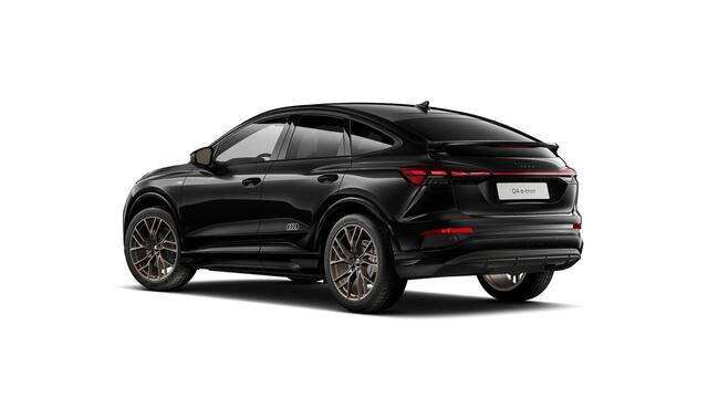 Audi Q4 Sportback e-tron 45 S Edition 82 kWh | 286 PK | SoH 100% | Matrix LED koplampen | 21" LM velgen | S line | Virtual pedal achterklep | Voorstoelen verwarmd |