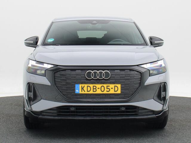 Audi Q4 Sportback e-tron 45 S-Line 286 Pk 82 kWh | Stoelverwarming | Camera | Trekhaak | CarPlay | Full LED | 21 Inch | 17.522 Km !!
