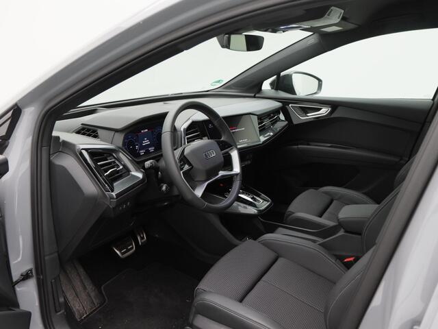 Audi Q4 Sportback e-tron 45 S-Line 286 Pk 82 kWh | Stoelverwarming | Camera | Trekhaak | CarPlay | Full LED | 21 Inch | 17.522 Km !!