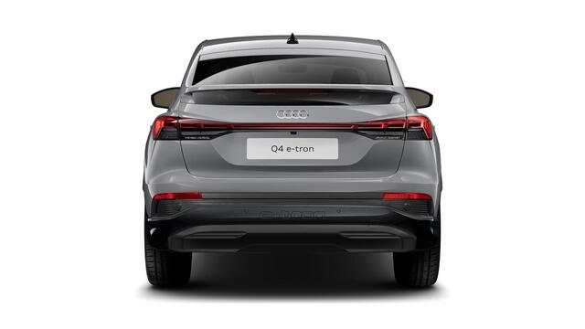 Audi Q4 Sportback e-tron 40 Advanced edition 77 kWh Comfortpakket - MMI navigatie plus - Assistentiepakket plus - Sportonderstel - Stoelverwarming voorin - Elektrisch bedienbare achterklep - Sportstoelen -