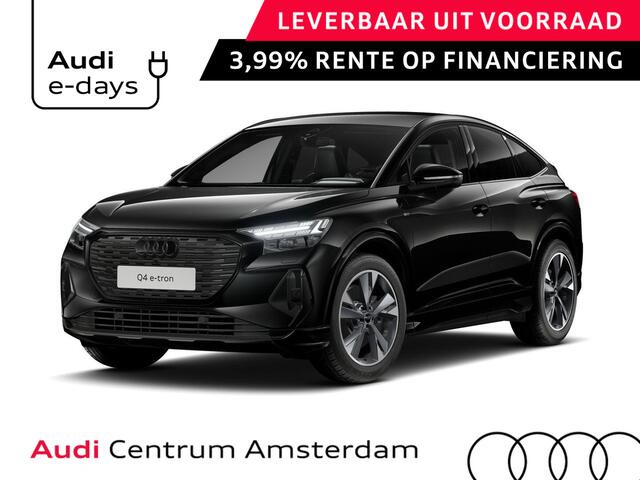 Audi Q4 Sportback e-tron 45 S edition Competition 82 kWh 286 pk | Assistentiepakket plus | Comfortpakket | Lichtpakket plus ambient light | Optiekpakket zwart plus |