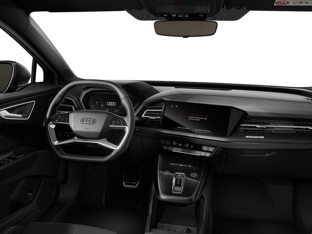 Audi Q4 Sportback e-tron 45 S edition Competition 82 kWh 286pk | Assistentiepakket plus | Optiekpakket zwart plus | Ambient lichtpakket | Stoelverwarming voor |