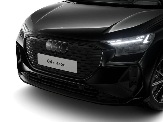 Audi Q4 Sportback e-tron 45 S edition Competition 82 kWh 286pk | Assistentiepakket plus | Optiekpakket zwart plus | Ambient lichtpakket | Stoelverwarming voor |