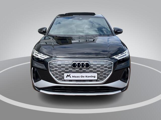 Audi Q4 Sportback e-tron 40 S Line 82kWh / 204pk · Panoramadak · Navigatie · SONOS · Camera + Parkeersensoren · Drive select · Garantie t/m 26-09-2026 of 60000km