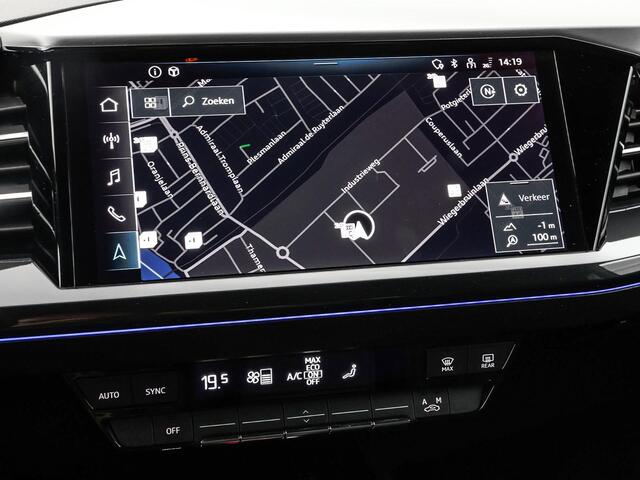 Audi Q4 Sportback e-tron 40 204pk S edition 77 kWh · SOH 97,1% · Apple/Android Car Play · Camera · Adaptive Cruise Control · 20'' · Navigatie · Head-up Display ·